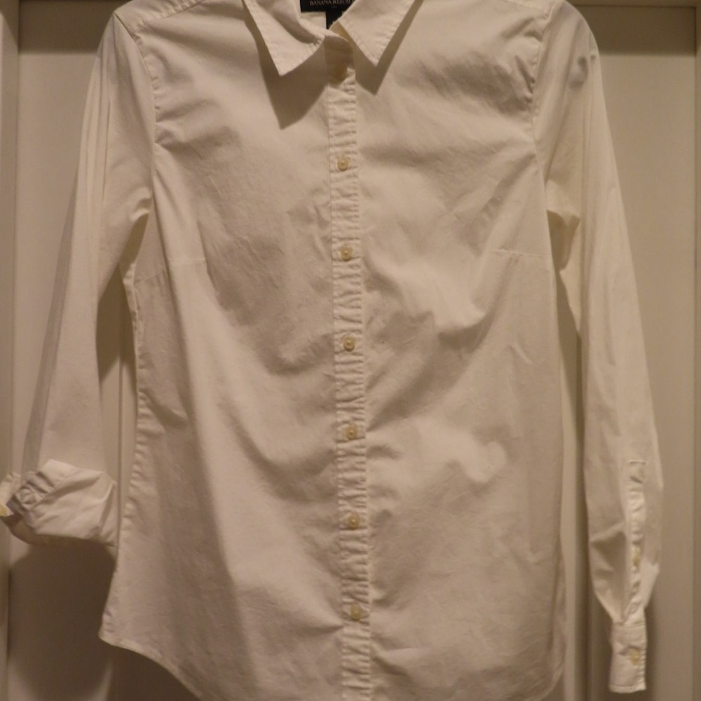Banana Republic Off-White Blouse